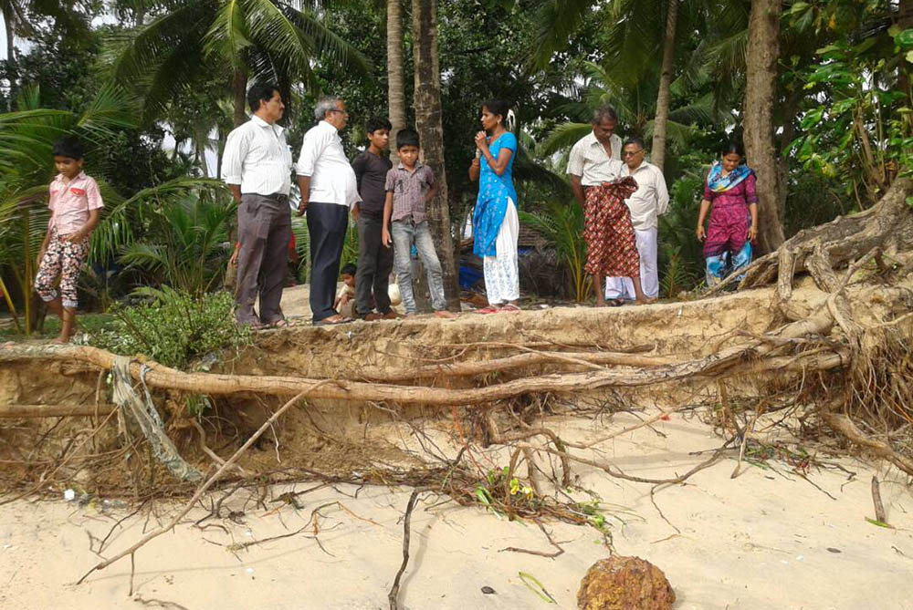 ಗಂಗೊಳ್ಳಿ: ಕಡಲು ಕೊರೆತ ಪ್ರದೇಶಕ್ಕೆ ಸಿಪಿಎಂ ಭೇಟಿ